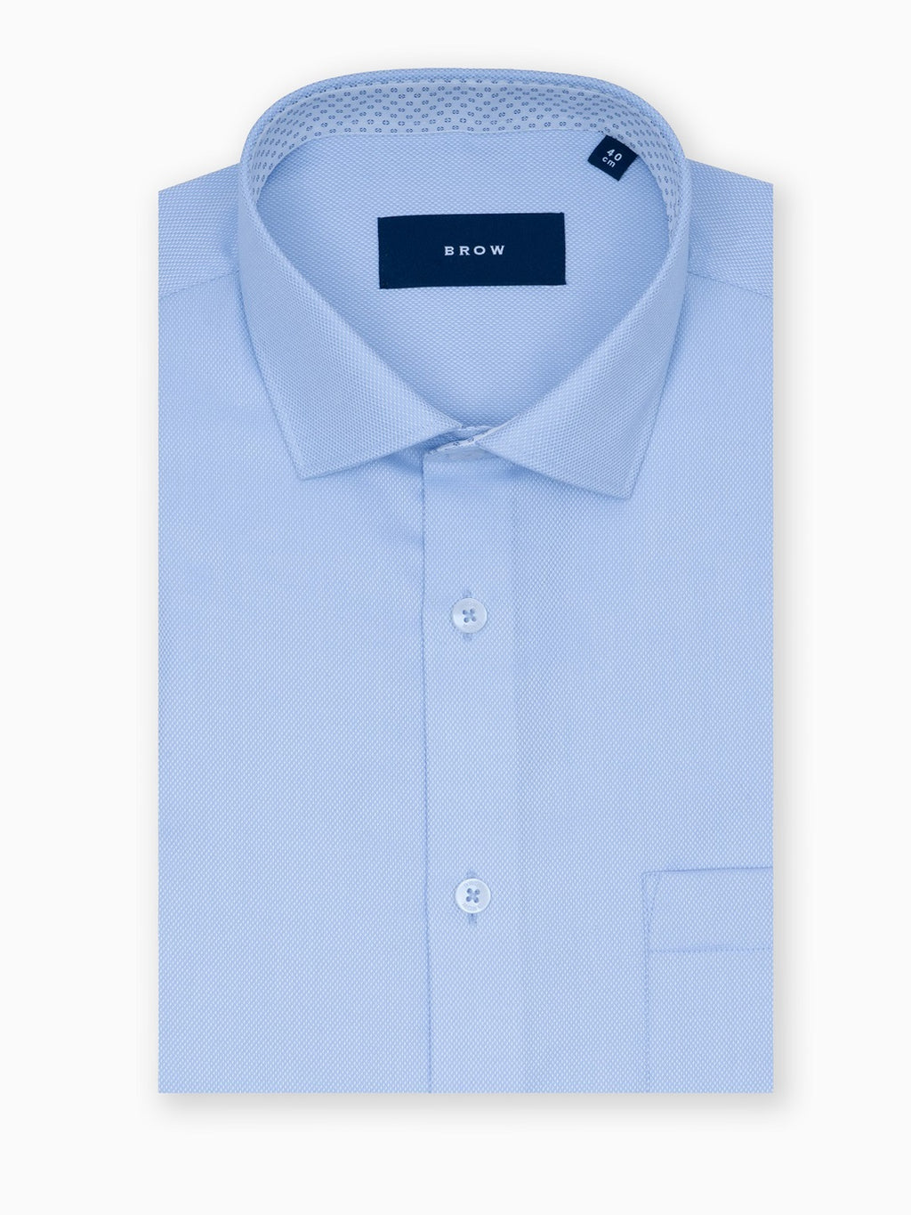 Royal Oxford Dobby Light Blue Full Sleeve Shirt