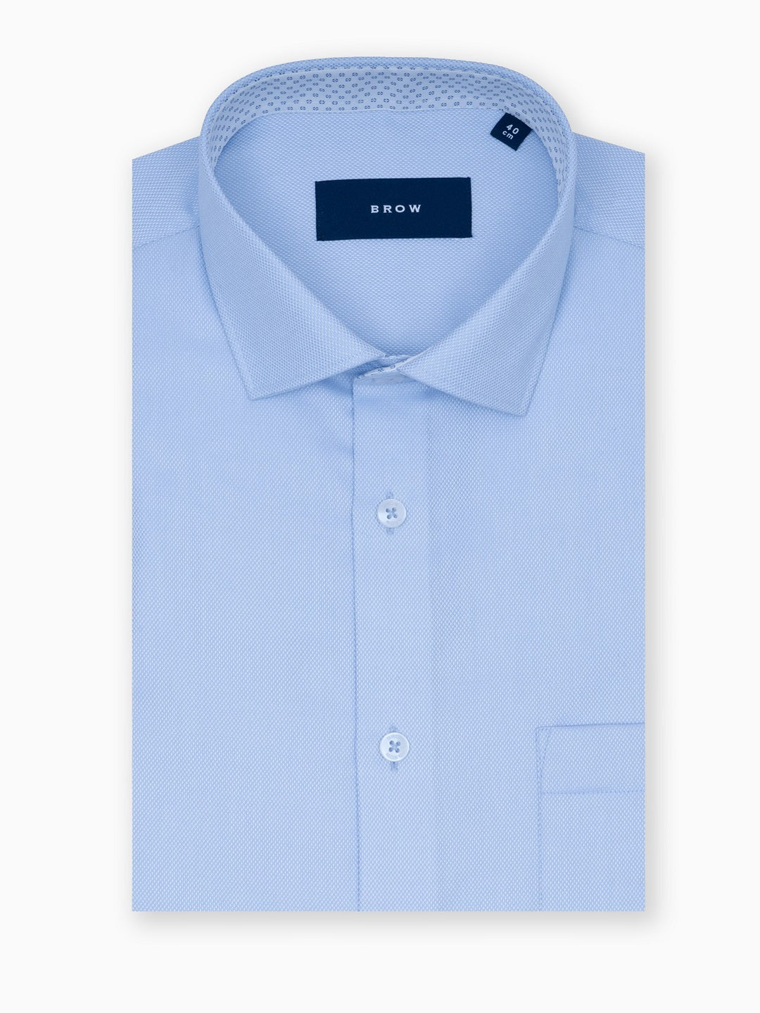 Royal Oxford Dobby Light Blue Full Sleeve Shirt