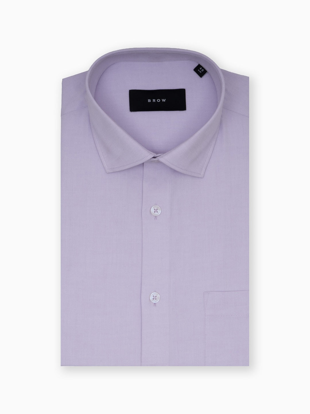 Chamberay Oxford Lavender Cotton Shirt