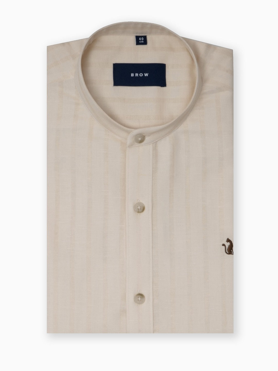 Riverline Black Stripe Linen Cotton shirt