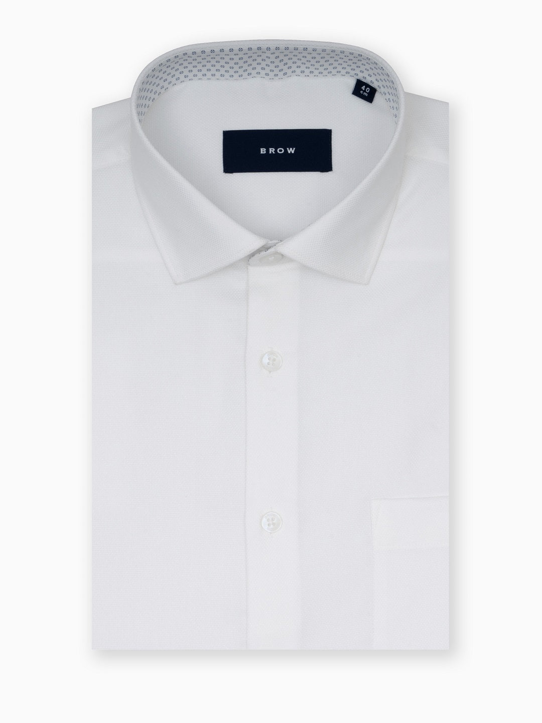 Royal Oxford Dobby White Shirt