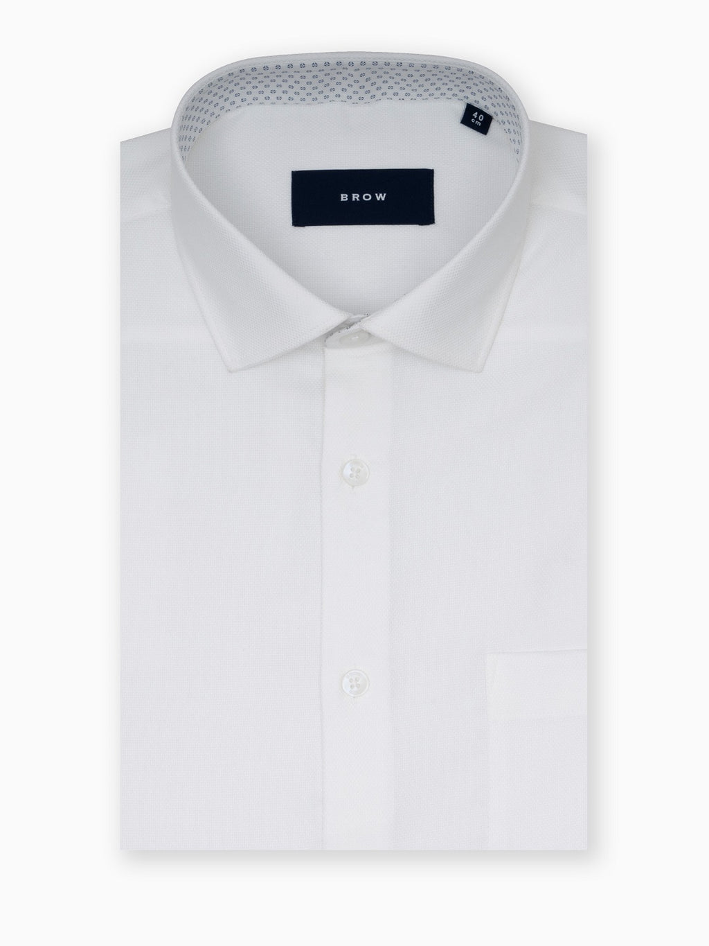 Royal Oxford Dobby White Shirt