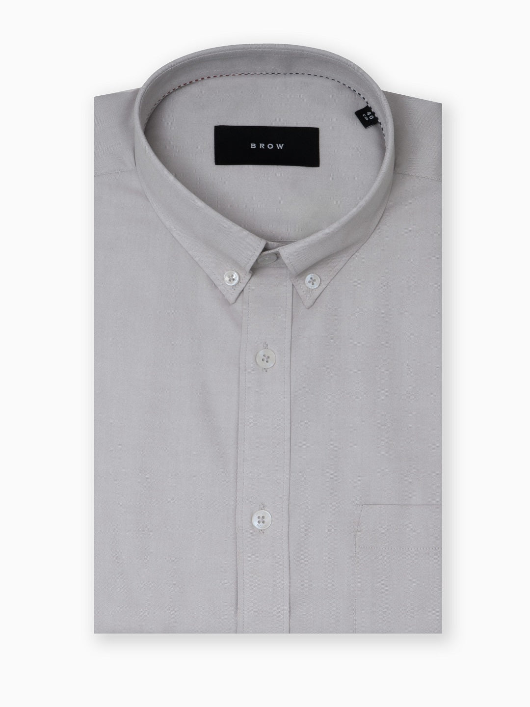 Formal Oxford Dobby Beige Shirt