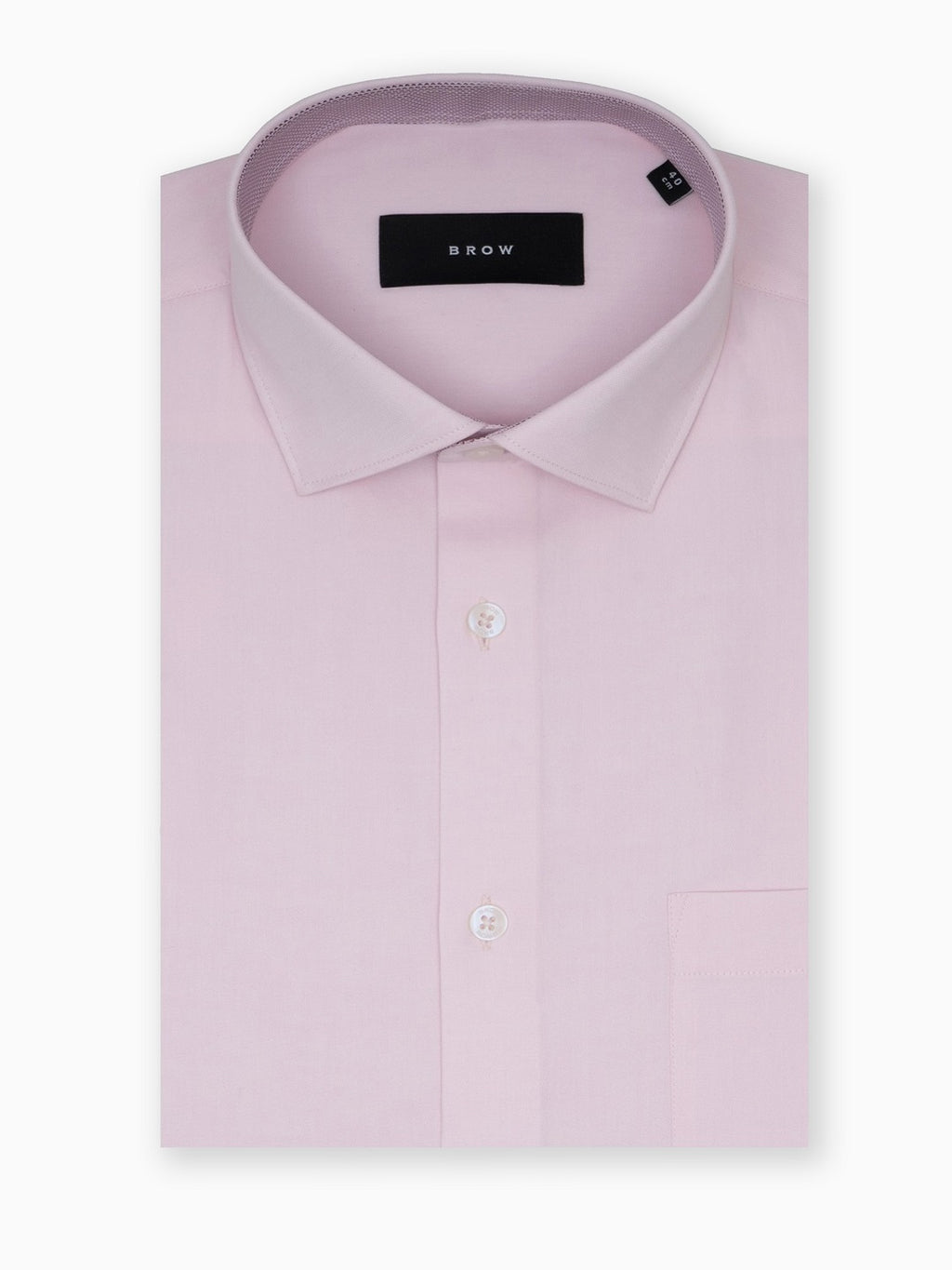 Western Pink Pinpoint Solid Oxford Shirt