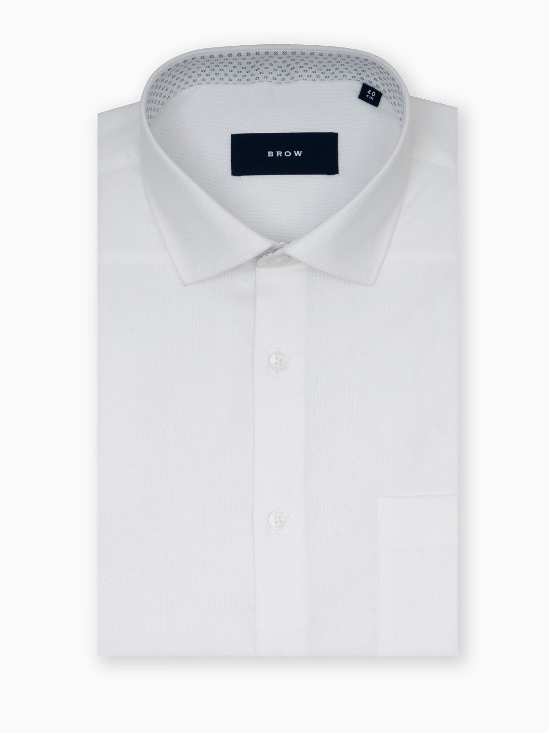 Royal Oxford Dobby White Shirt