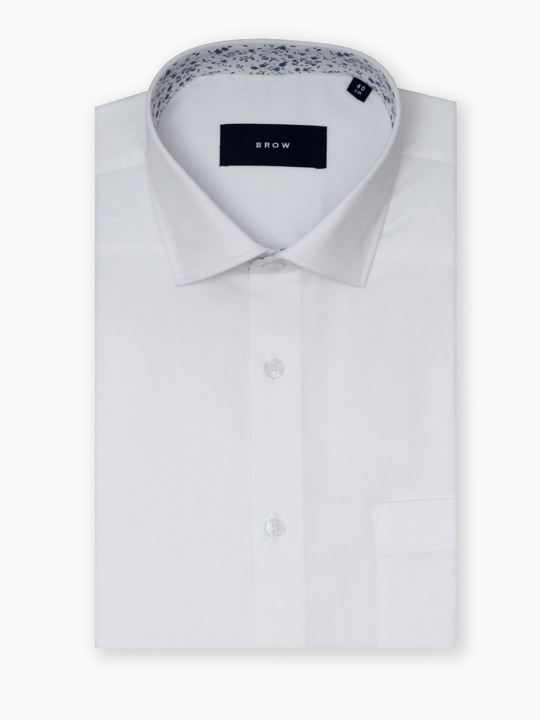 Signature Cotton Twill Ultra White Full Sleeve Shirt