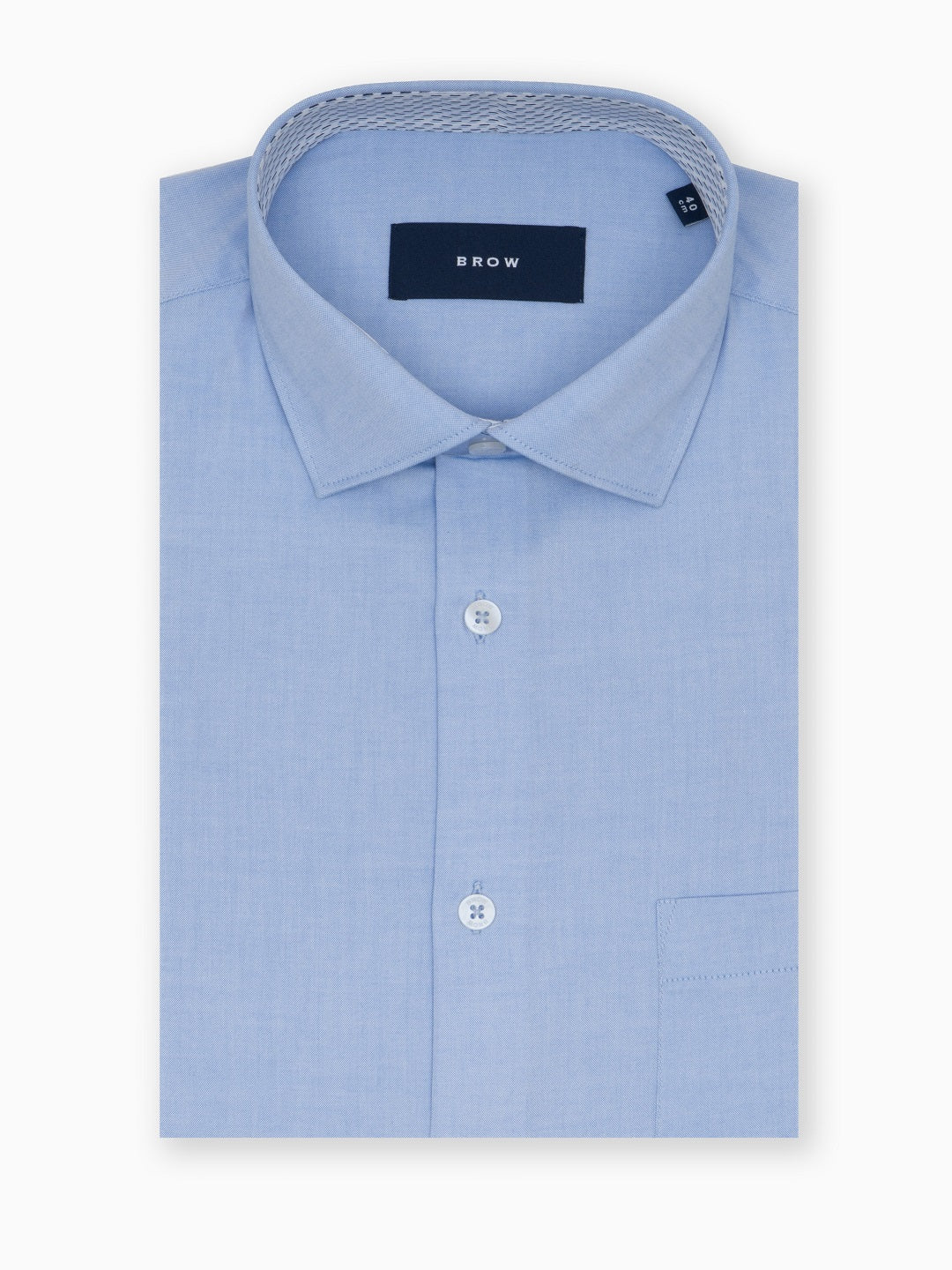 Formal Oxford Dobby Medium Blue Shirt