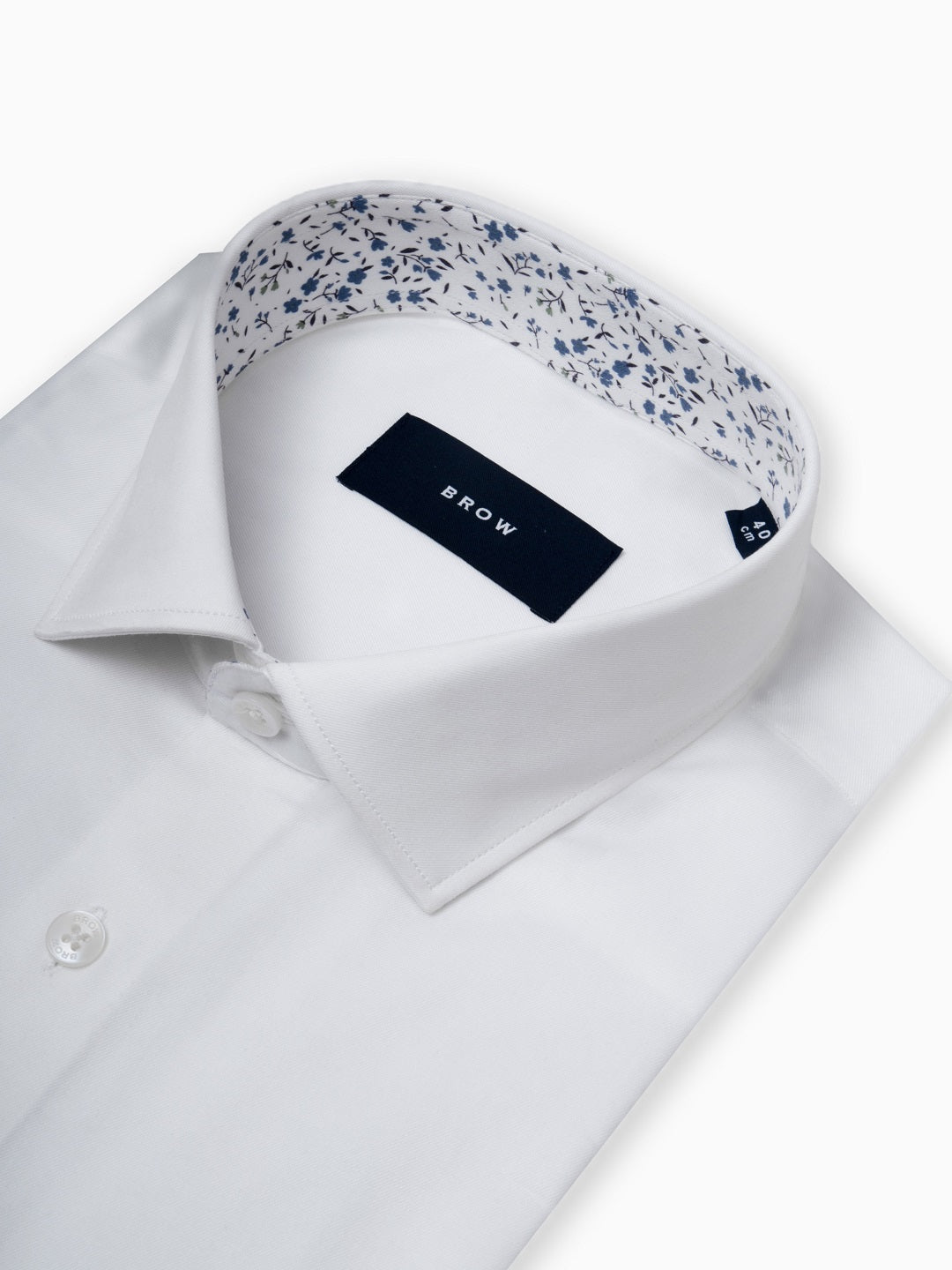 Signature Cotton Twill Ultra White Full Sleeve Shirt