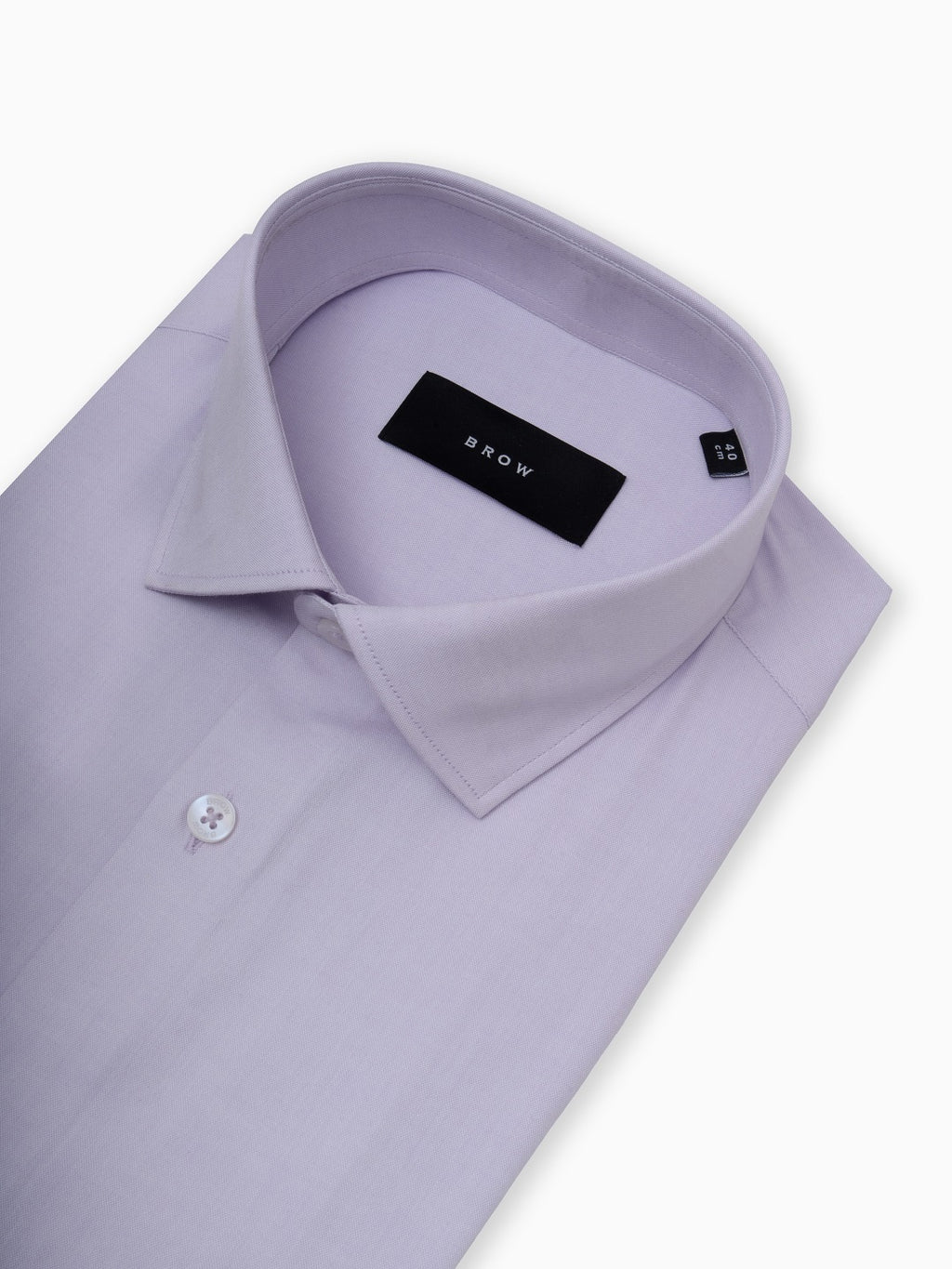 Fusion Oxford Lavender Cotton Formal Shirt