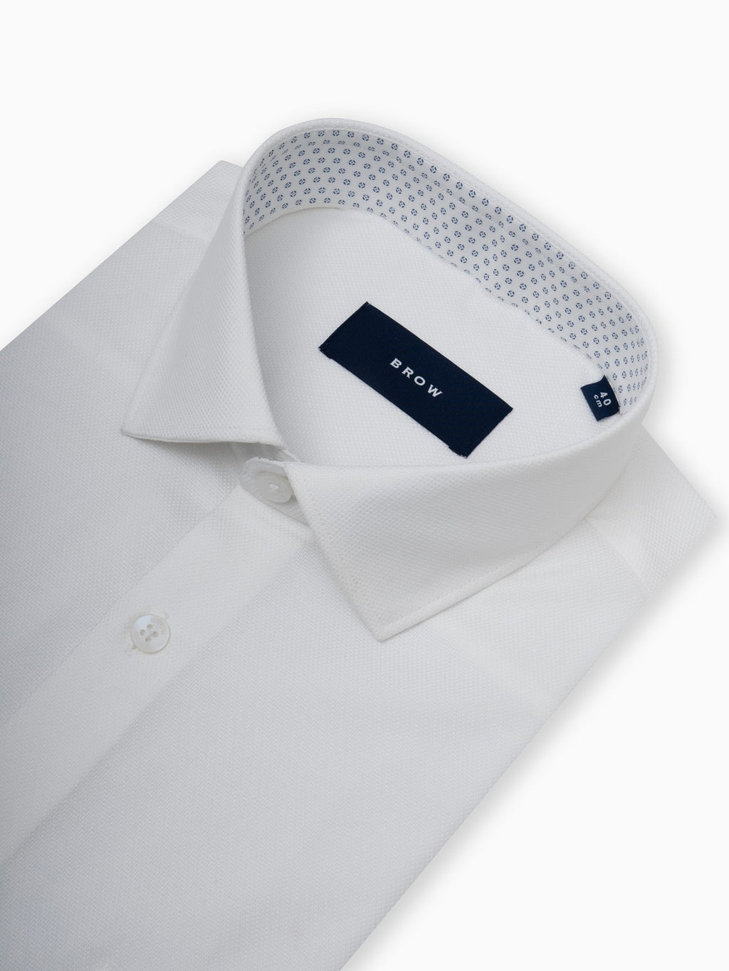 Royal Oxford Dobby White Shirt