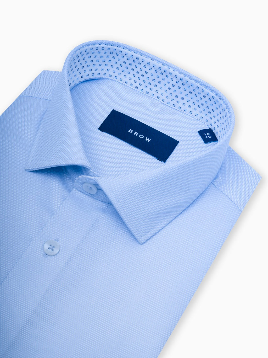 Royal Oxford Dobby Light Blue Full Sleeve Shirt