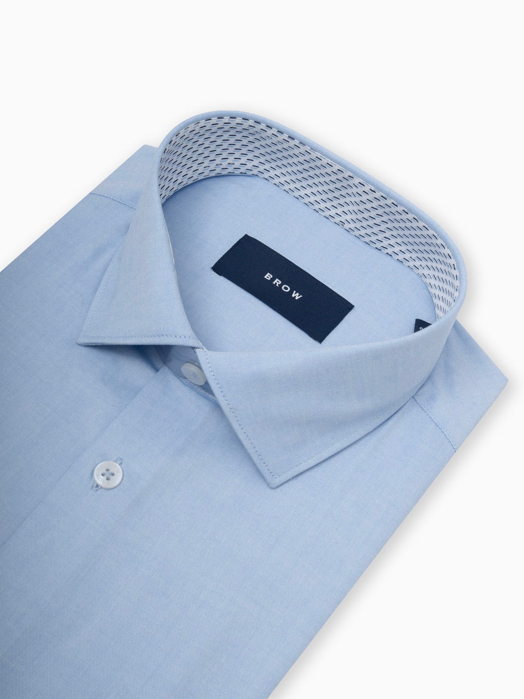 Formal Oxford Dobby Medium Blue Shirt