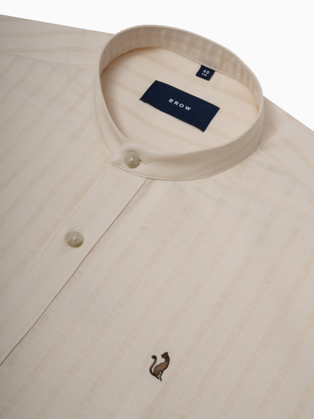 Riverline Black Stripe Linen Cotton shirt