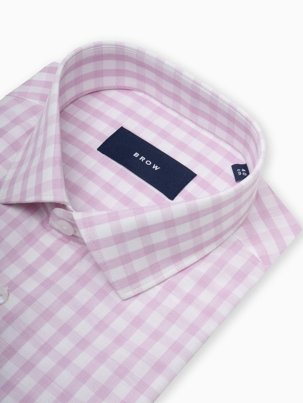 Candy Checks Pink & White Checks Cotton Linen Shirt