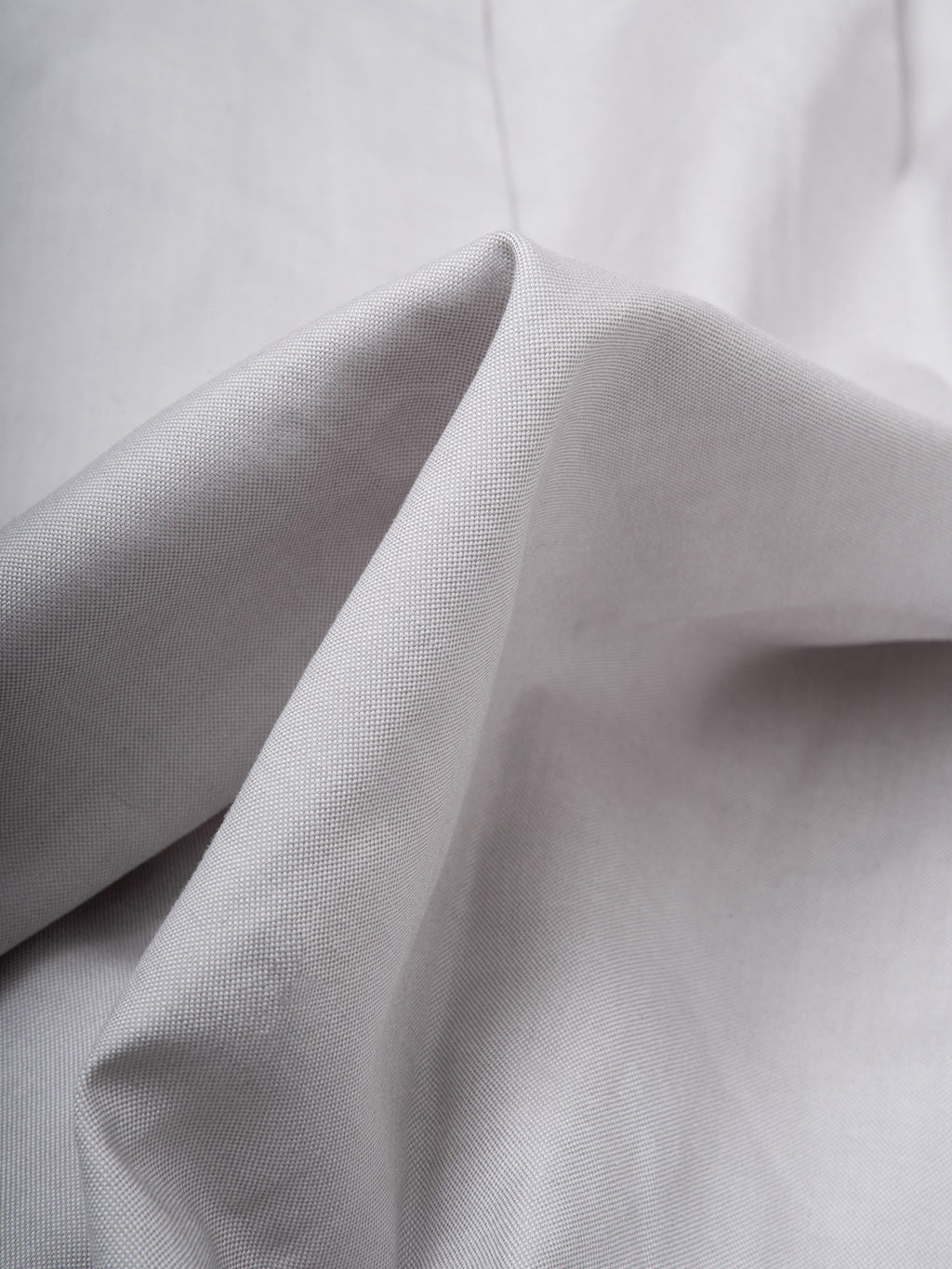 Formal Oxford Dobby Grey Button Down Full Sleeve Shirt