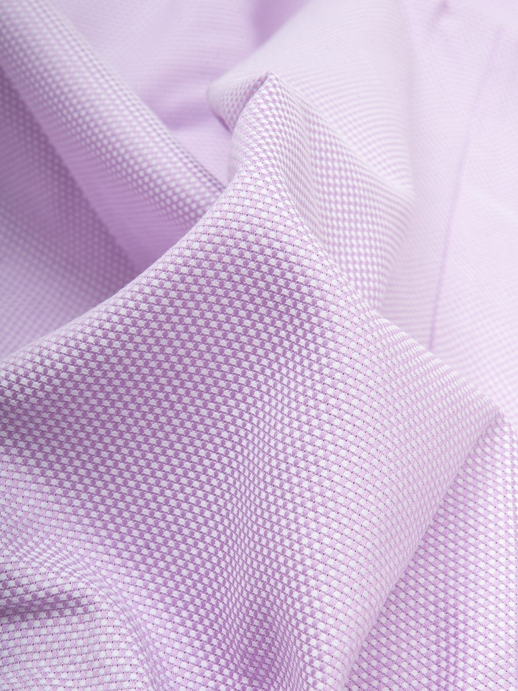 Classic Honeycomb  Dobby Lilac Formal Full Sleeve Shirt