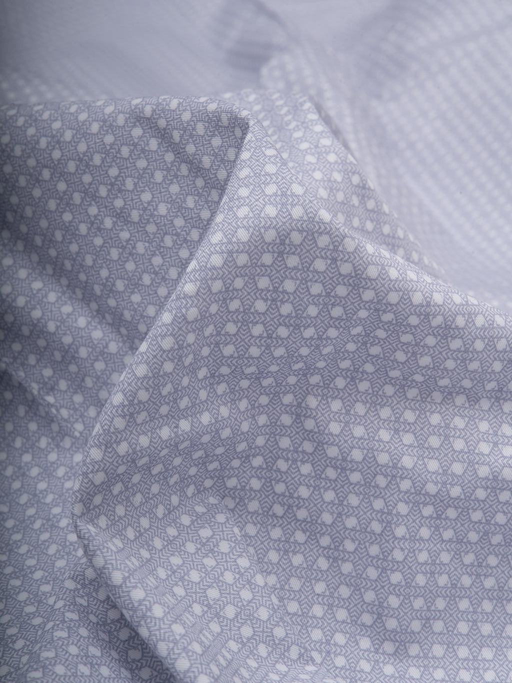Imperial Geometric Grey Printed Shirt