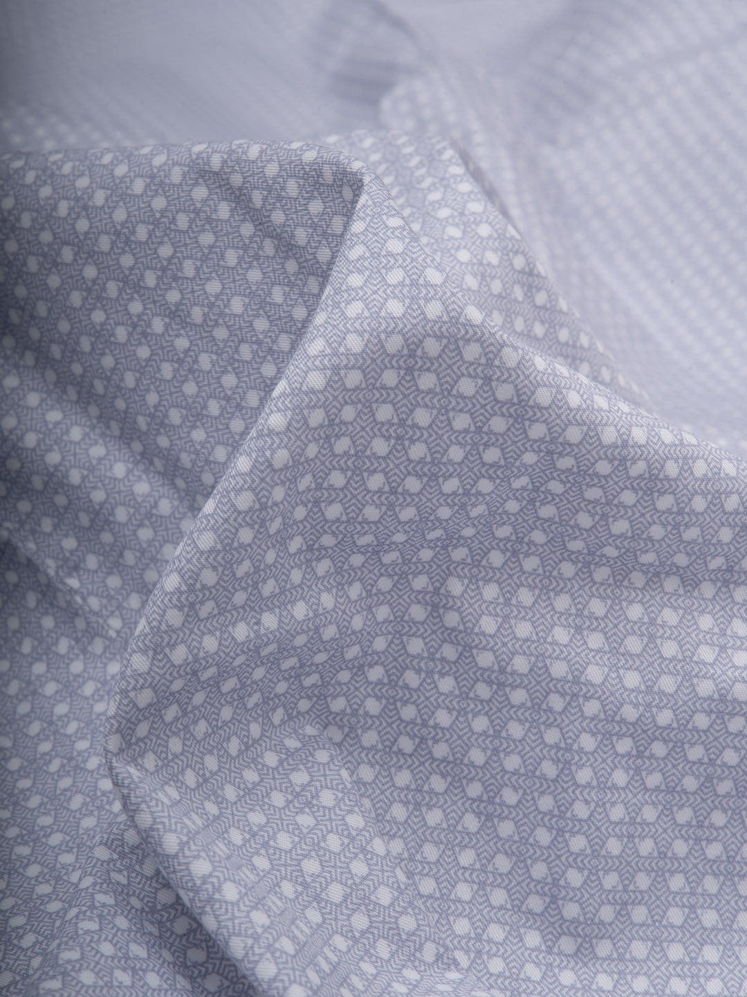 Imperial Geometric Grey Printed Shirt