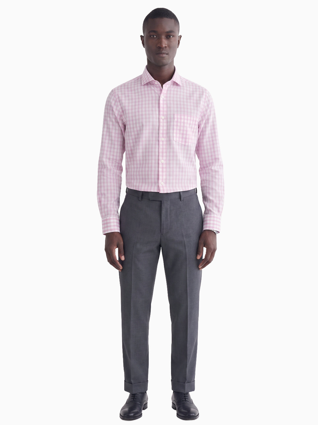 Candy Checks Pink & White Checks Cotton Linen Shirt