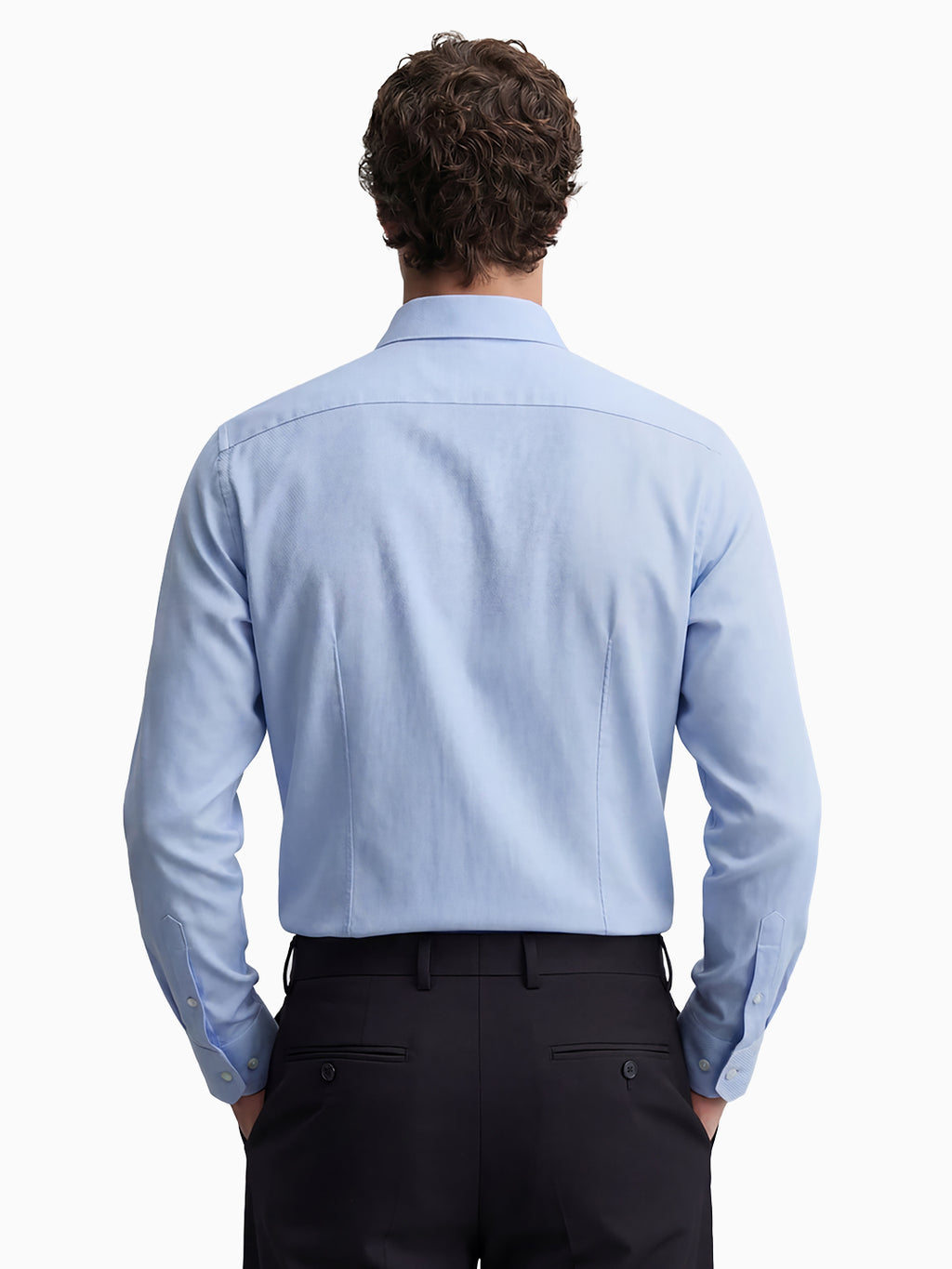 Royal Oxford Dobby Light Blue Full Sleeve Shirt